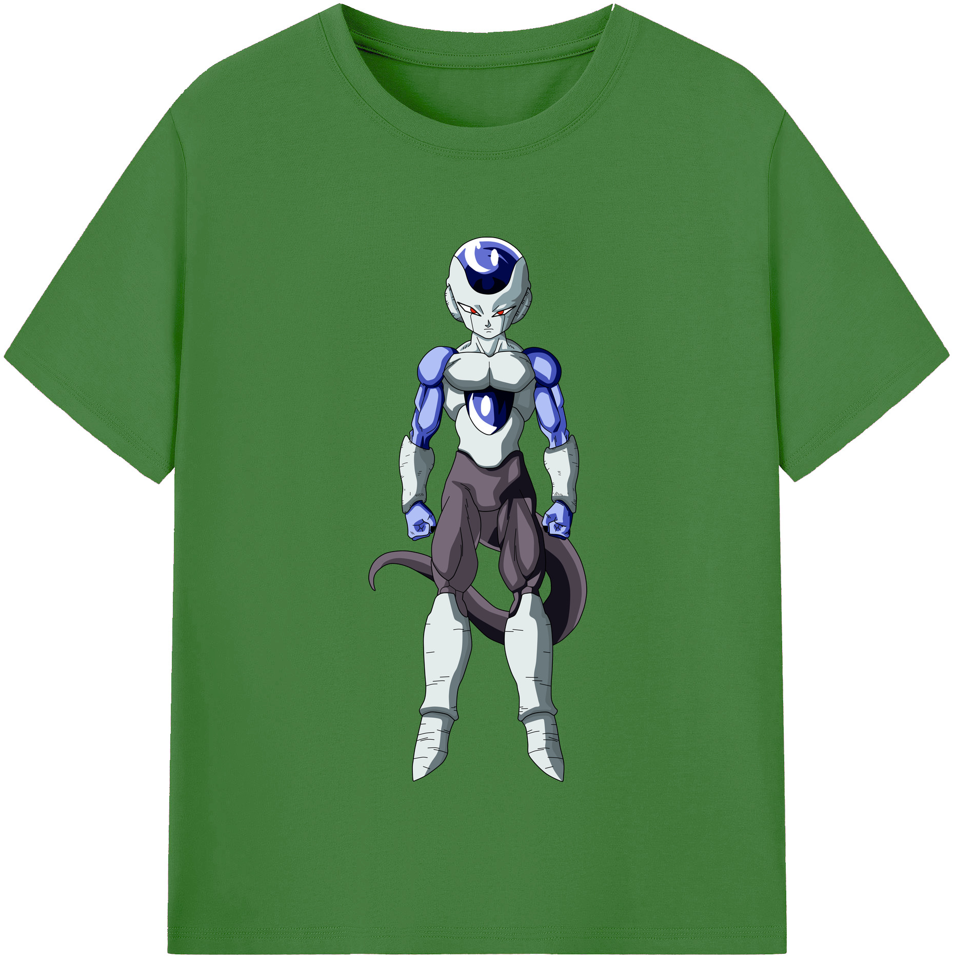 （画像用） ドラゴンボール フリーザ DRAGON BALL Frieza レディースカジュアルプリントTシャツ（綿100％）